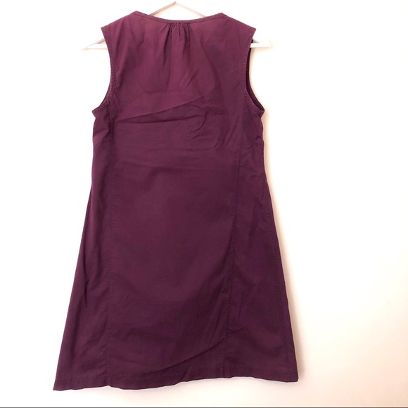 ❌ SOLD ❌ Summer Dress 100% Cotton #S Purple - Picture 2 of 3